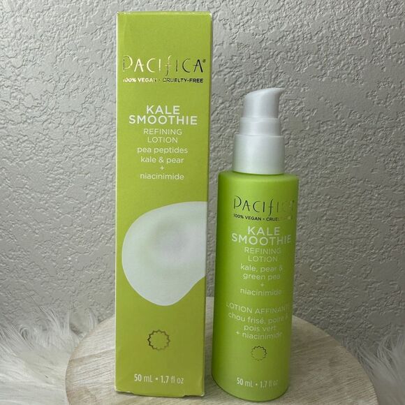 Pacifica Skincare 1 Pacifica Kale Smoothie Refining Facial Lotion Lightweight Full Sz New